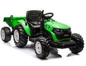 Pojazdy elektryczne dla dzieci - OLBRZYMI TRAKTOR 24 V Z PRZYCZEPĄ I ELEKTRYCZNIE PODNOSZONYM KIPREM SUPER JAKOŚĆ/HC306 - miniaturka - grafika 1