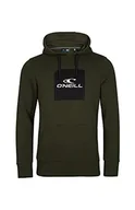 Bluzy męskie - Hoody O'Neill O'Neill Męska bluza z kapturem Cube z kapturem bluza rekreacyjna i sportowa koszulka zielony FOREST NIGHT XS 1P1435 - miniaturka - grafika 1