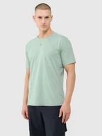 Koszulki rowerowe - 4F Koszulka rowerowa męska - zielona L - miniaturka - grafika 1