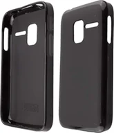 Etui i futerały do telefonów - caseroxx ochronny pokrowiec TPU kompatybilny z Alcatel 2008G, gumowe etui na telefon komórkowy czarne - miniaturka - grafika 1