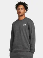 Bluzy męskie - Under Armour Bluza Ua Rival Terry 1370404 Szary Relaxed Fit - miniaturka - grafika 1