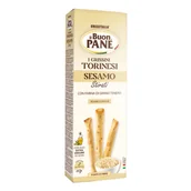 Paluszki - Paluszki Grissini - Sezam i oliwa z oliwek 120 g Grissitalia - miniaturka - grafika 1