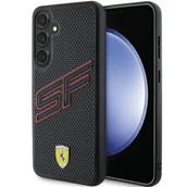Etui i futerały do telefonów - Etui Ferrari Big SF Perforated na Samsung Galaxy S24 - czarne - miniaturka - grafika 1