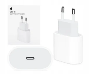 SZYBKA ŁADOWARKA 20 W USB typ C FAST APPLE IPHONE 8 X 11 12 13 14 15 16 - Ładowarki do telefonów - miniaturka - grafika 1