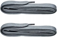 Akcesoria obuwnicze - SZARE Sznurowadła SZEROKIE 7 mm POLIESTROWE Płaskie 0,7 cm Sznurówki 180 cm - miniaturka - grafika 1