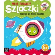 Edukacja przedszkolna - Aksjomat Moje pierwsze szlaczki Zadania do nauki pisania 5+ - miniaturka - grafika 1