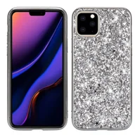 Etui i futerały do telefonów - Etui König Design kompatybilne z Apple iPhone 11 Pro Max plastikowe miękkie etui na telefon - Etui na telefon komórkowy srebrne - miniaturka - grafika 1