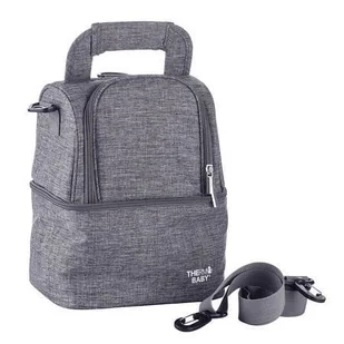 2307 TORBA TERMICZNA THERMOBABY SZARA - Torby i organizery dla mam - miniaturka - grafika 1