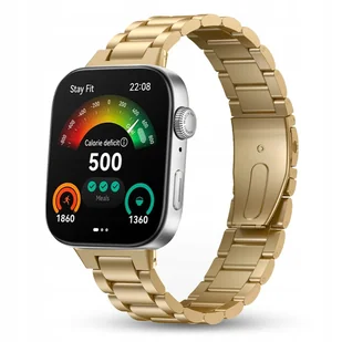 BRANSOLETA HW WATCH FIT 3 006 - ZŁOTA - PSK344 - Akcesoria do smartwatchy - miniaturka - grafika 1