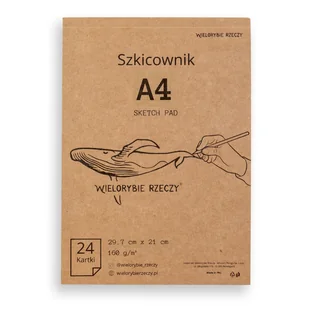 SZKICOWNIK A4 BLOK ARTYSTYCZNY SZKICOWY PROFESJONALNY PAPIER 24SZT RYSOWNIK - Podobrazia, bloki, papiery - miniaturka - grafika 1