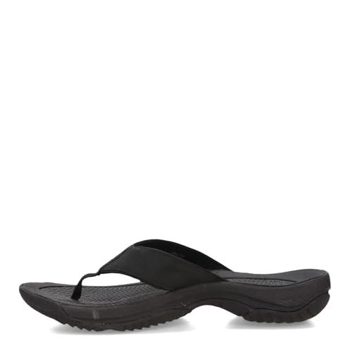 KEEN Męskie klapki Kona Flip PCL, czarne/stalowe szare, 10 UK, Czarny stalowy szary, 44.5 EU