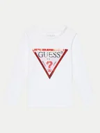 Bluzki damskie - Guess Bluzka K4RI30 K6YW1 Biały Regular Fit - miniaturka - grafika 1