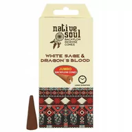 Kadzidła i dodatki - Kadzidełka Cofające Biała Szałwia Dragon'S Blood - miniaturka - grafika 1