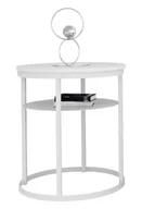 Ławy i stoliki kawowe - Okrągły stolik kawowy wysoki 60 cm F8-T84 - miniaturka - grafika 1