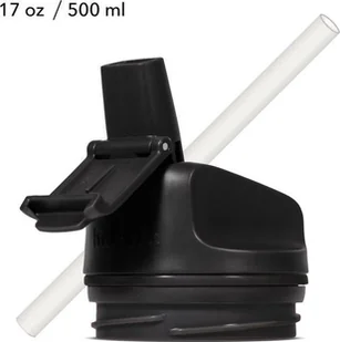 HidrateSpark HidrateSpark Steel - zapasowa zakrętka ze słomką, 620 ml, czarny - Butelki termiczne - miniaturka - grafika 1
