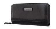 Portfele - TOM TAILOR - Womenswear ELIN portfel damski, czarny, 20x2,5x10,5 - miniaturka - grafika 1