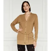 Swetry damskie - Michael Kors Wełniany kardigan | Regular Fit - miniaturka - grafika 1