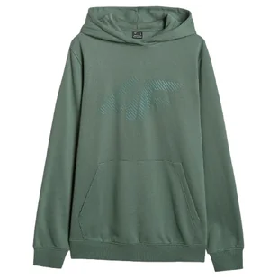Męska bluza 4F Sweatshirt M1980 Rozmiar: S / Kolor: zielony - Bluzy sportowe męskie - miniaturka - grafika 1