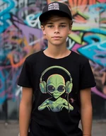 Koszulki dla chłopców - koszulka dla chłopca ALIEN - miniaturka - grafika 1