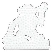 Prace ręczne dla dzieci - Szablony Do Koralików Do Prasowania - Zabawki Kreatywne Dla Chłopców I Dziewczynek - Małpka - miniaturka - grafika 1