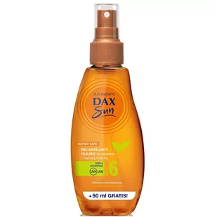 Dax Sun Relaksujący olejek do opalania z harbatą matcha, spray SPF 6 200ml 010213346 - Balsamy i kremy do opalania - miniaturka - grafika 1