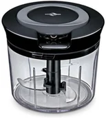 Rozdrabniacze kuchenne - Siekacz ręczny Turbo Kuchenprofi, śred. 15 x 12 cm, 0,8 l, czarny - miniaturka - grafika 1
