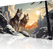 Podkładki pod mysz - Podkładka Tilt PODKŁADKA GAMINGOWA Wilcze Lądy 100x50 TILT Dla gracza Wodoodporna - miniaturka - grafika 1