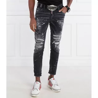 Spodnie męskie - Dsquared2 Jeansy Skater Jean | Tapered fit - grafika 1