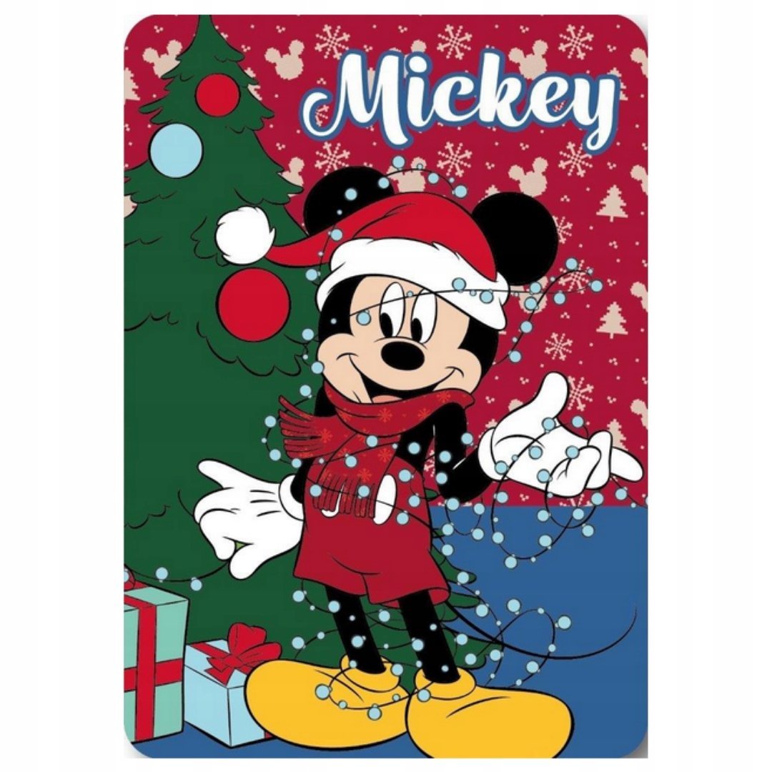 Myszka Miki koc polarowy 100x140 ciepły miękki polar