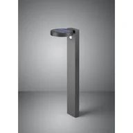 Lampy ogrodowe - RL POSADAS Antracyt LED 4,5W Czujnik ruchu i zmierzchu, Zasilanie solarne 3000K IP44 Lampa ogrodowa stojąca RL R42251142 R42251142 - miniaturka - grafika 1