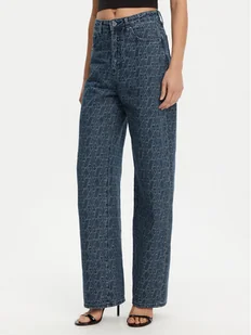 Armani Exchange Jeansy XW000100 AF12844 FB055 Niebieski Relaxed Fit - Spodnie damskie - miniaturka - grafika 1