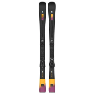 Damskie Narty SALOMON E S/MAX F8 XT W + M10 GW L 193128290924 L47411700 – Czarny - Narty - miniaturka - grafika 1