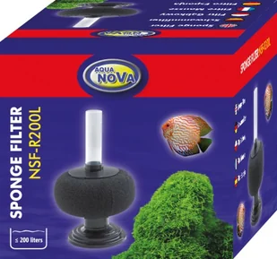 Aqua Nova FILTR GĄBKOWY ŚREDNI VAT005263 - Filtry akwariowe i akcesoria - miniaturka - grafika 1
