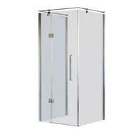 Kabiny prysznicowe - Kabina prysznicowa narożna prostokątna lewa Fresh Prime 120x80x200cm chrom Sea-Horse - miniaturka - grafika 1