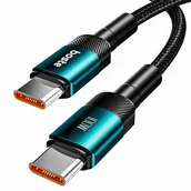 Kable USB - Boste Przewód Kabel Usb-C Type-C 100W Szybkie Ładowanie Pd Qc 4.0 Mocny 1M - miniaturka - grafika 1