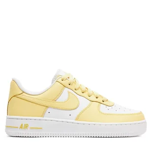 Sneakersy Nike W Air Force '07 HF0119 700 Żółty - Sneakersy damskie - miniaturka - grafika 1