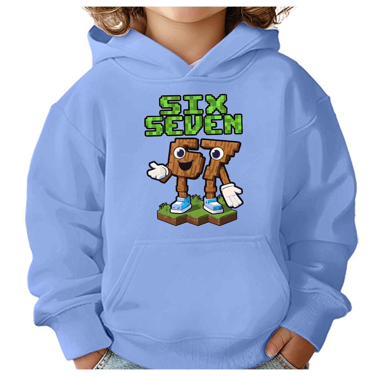 BLUZA DZIECIĘCA Z KAPTUREM 67 SIX SEVEN VIRAL 104 DLA DZIECKA PREZENT