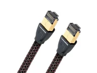 Kable miedziane - AudioQuest 8 m RJ/E Cinnamon 8 m Cat7 kabel sieciowy (8 m, Cat7, RJ-45, RJ-45, czarny) - miniaturka - grafika 1
