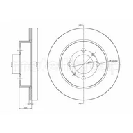 Szczęki hamulcowe - METELLI Tarcza hamulcowa 23-1083C - miniaturka - grafika 1