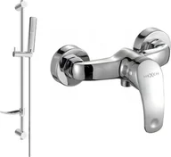 Zestawy baterii łazienkowych - Mexen Fabia DF72 bateria prysznicowa z zestawem prysznicowym, chrom - 74654DF72-00 - miniaturka - grafika 1