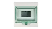 Rozdzielnie elektryczne - Schneider Electric Polska sp. z o.o. Rozdzielnica modułowa 1x8 natynkowa IP65 Mini Kaedra 13959 - miniaturka - grafika 1