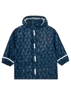 Playshoes Kurtka przeciwdeszczowa 408533 D Granatowy Regular Fit - Kurtki i płaszcze dla chłopców - miniaturka - grafika 1