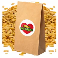 Ziarna i nasiona roślin strączkowych - SIEMIĘ LNIANE ZŁOTE 25KG CZYSTE POLSKA DO TŁOCZNIA OLEJU 100% CZYSTOŚCI - miniaturka - grafika 1