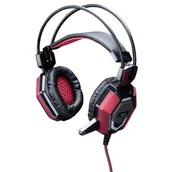 Słuchawki - MAD DOG GH001 czarno-czerwone - miniaturka - grafika 1