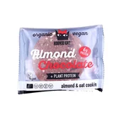 Ciastka - Kookie Cat ciastko wegańskie proteinowe z migdałami 50g BIO - miniaturka - grafika 1