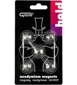 Magnesy - Magnesy neodymowe z uchwytem 12mm 5szt GRAND - miniaturka - grafika 1