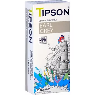 BASILUR BASILUR Herbata Tipson Earl Grey w saszetkach 25 x 2g WIKR-1016860 - Kawa w kapsułkach i saszetkach - miniaturka - grafika 1