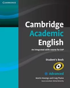 Cambridge University Press Matt Firth, Chris Sowton, Martin Hewings, Craig Thaine Cambridge Academic English Advanced. Teacher's Book - Książki do nauki języka angielskiego - miniaturka - grafika 1