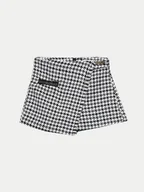 Spodenki damskie - Abel & Lula Szorty materiałowe 5711 Kolorowy Regular Fit - miniaturka - grafika 1