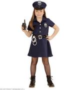 Stroje karnawałowe - Widmann Police Patrol Girl  kostium dziecięcy, 140, niebieski 49087 - miniaturka - grafika 1